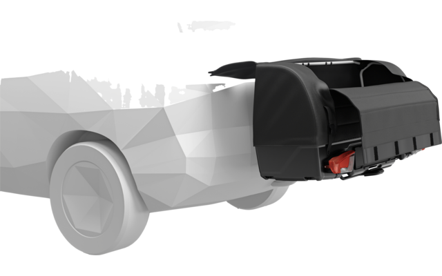 Thule Onto 2 Heckbox / Ladungsträger für Anhängerkupplung 300 Liter schwarz