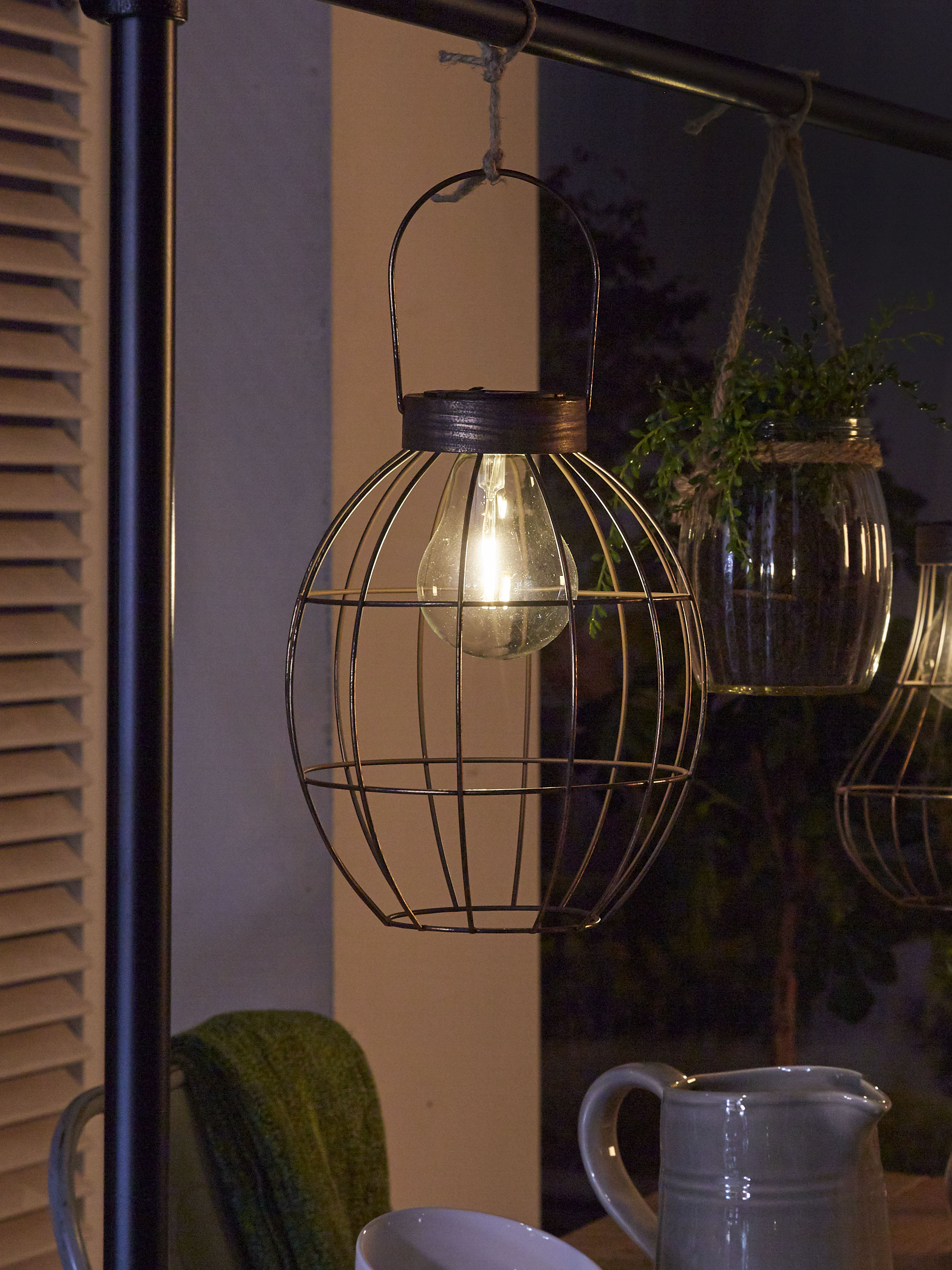 Luxform Sheffield solar decoratieve hanglamp