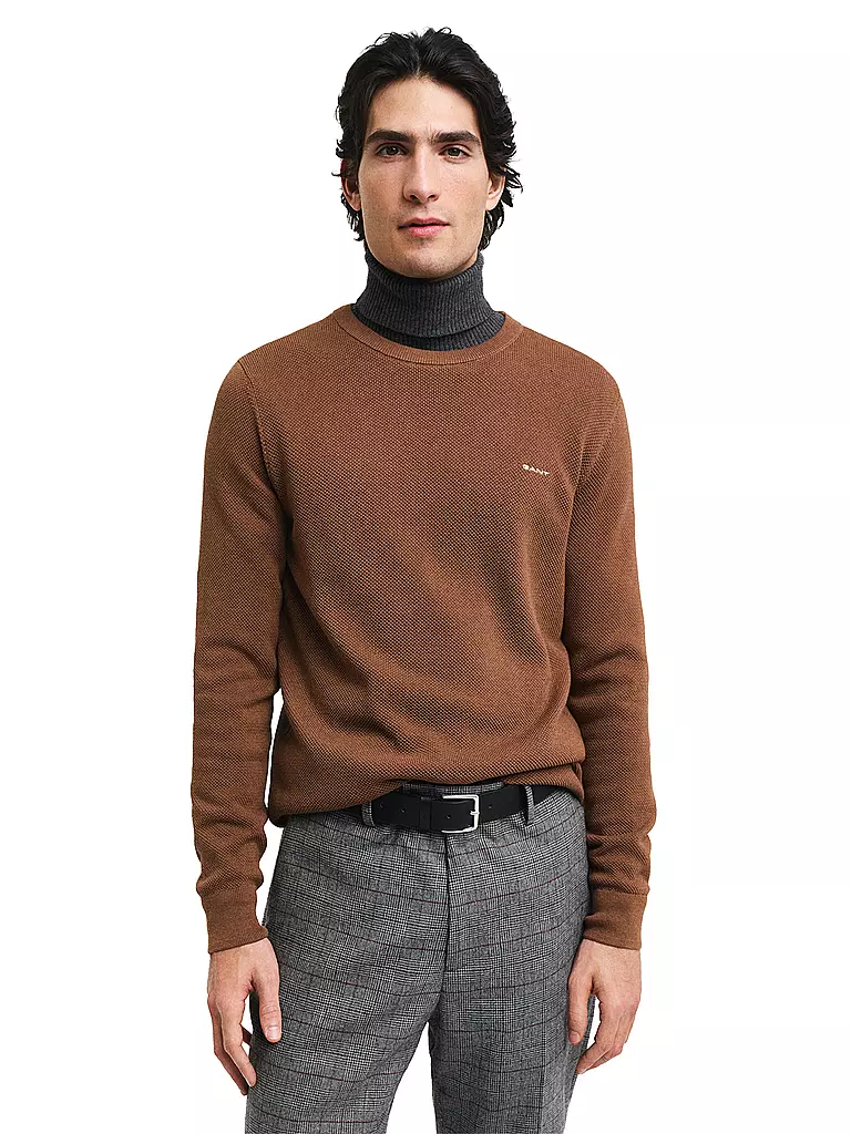 GANT Pullover braun