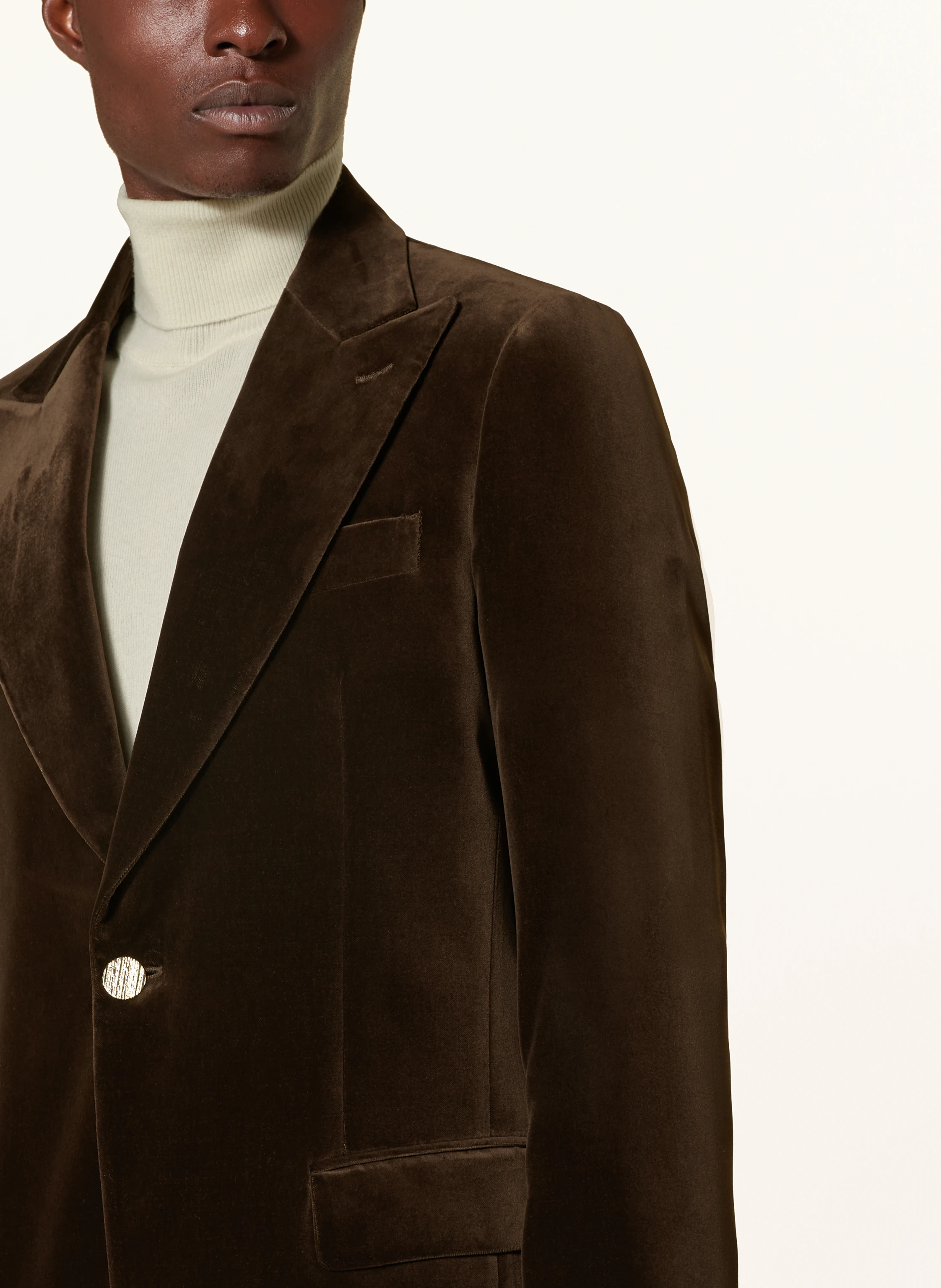LARDINI Samtsakko Slim Fit