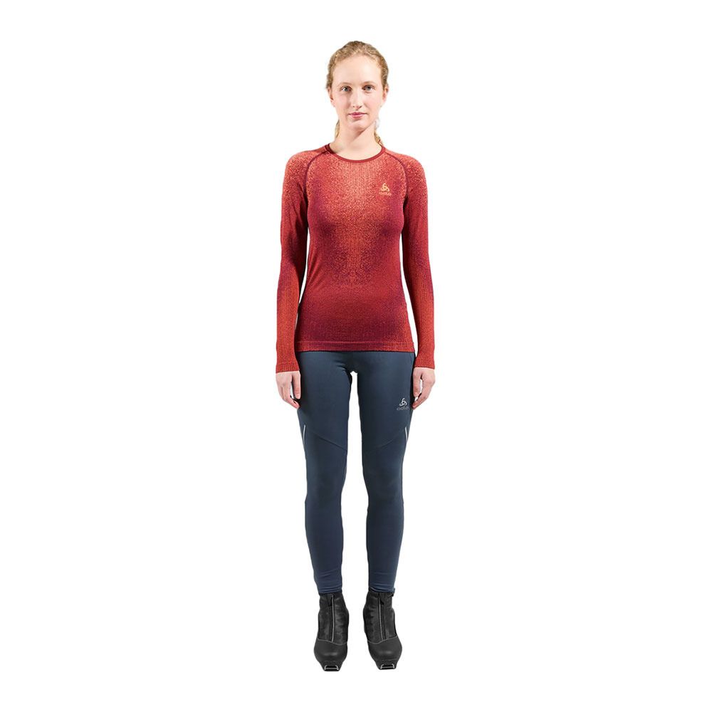 Odlo CERAMIWARM - Collant ski Femme india ink