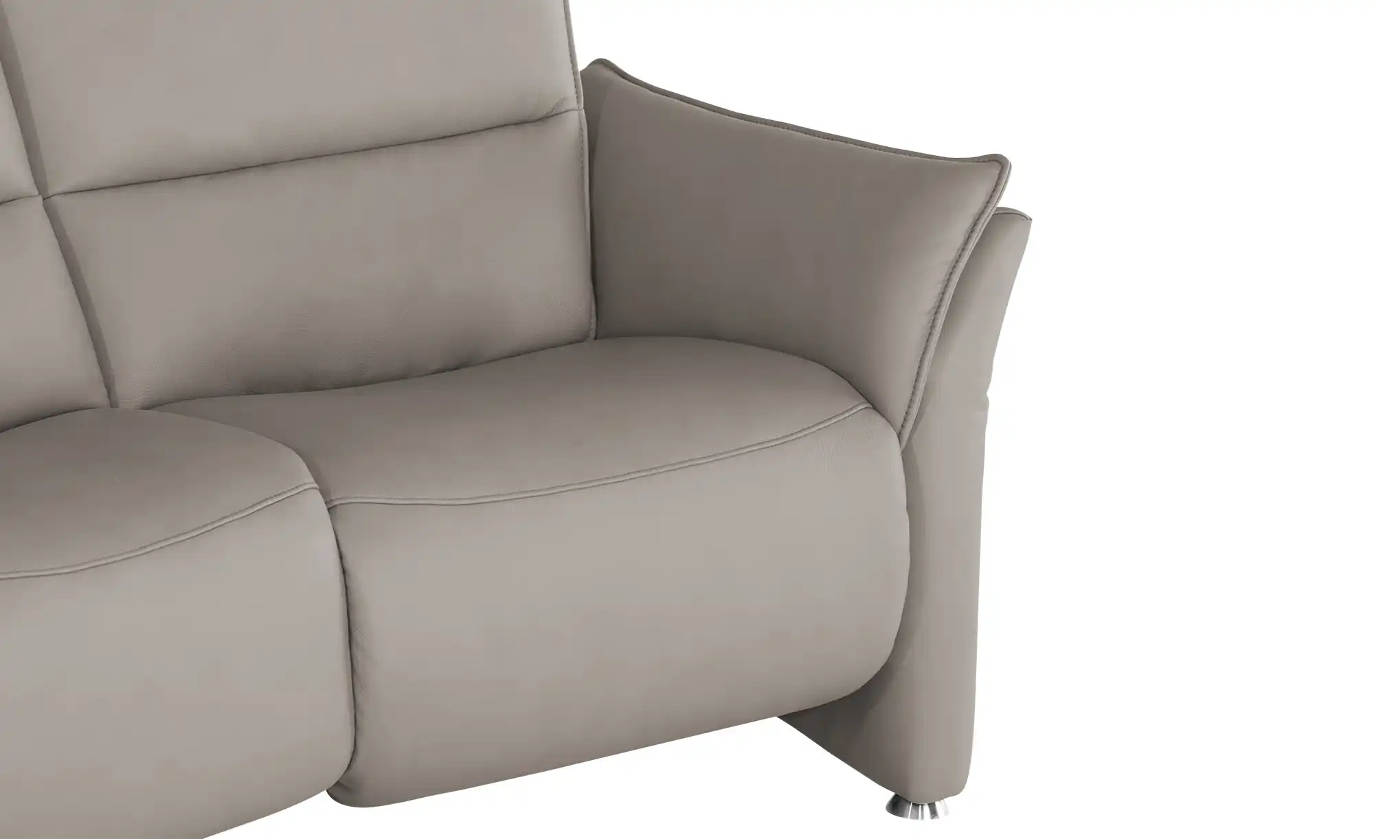 Hukla Trapezsofa aus Leder Corvina