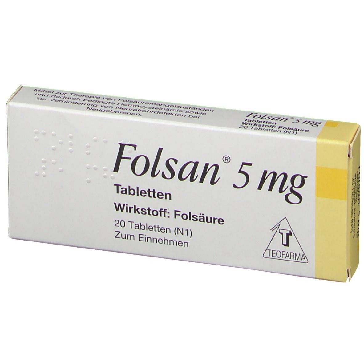 Folsan® 5 mg