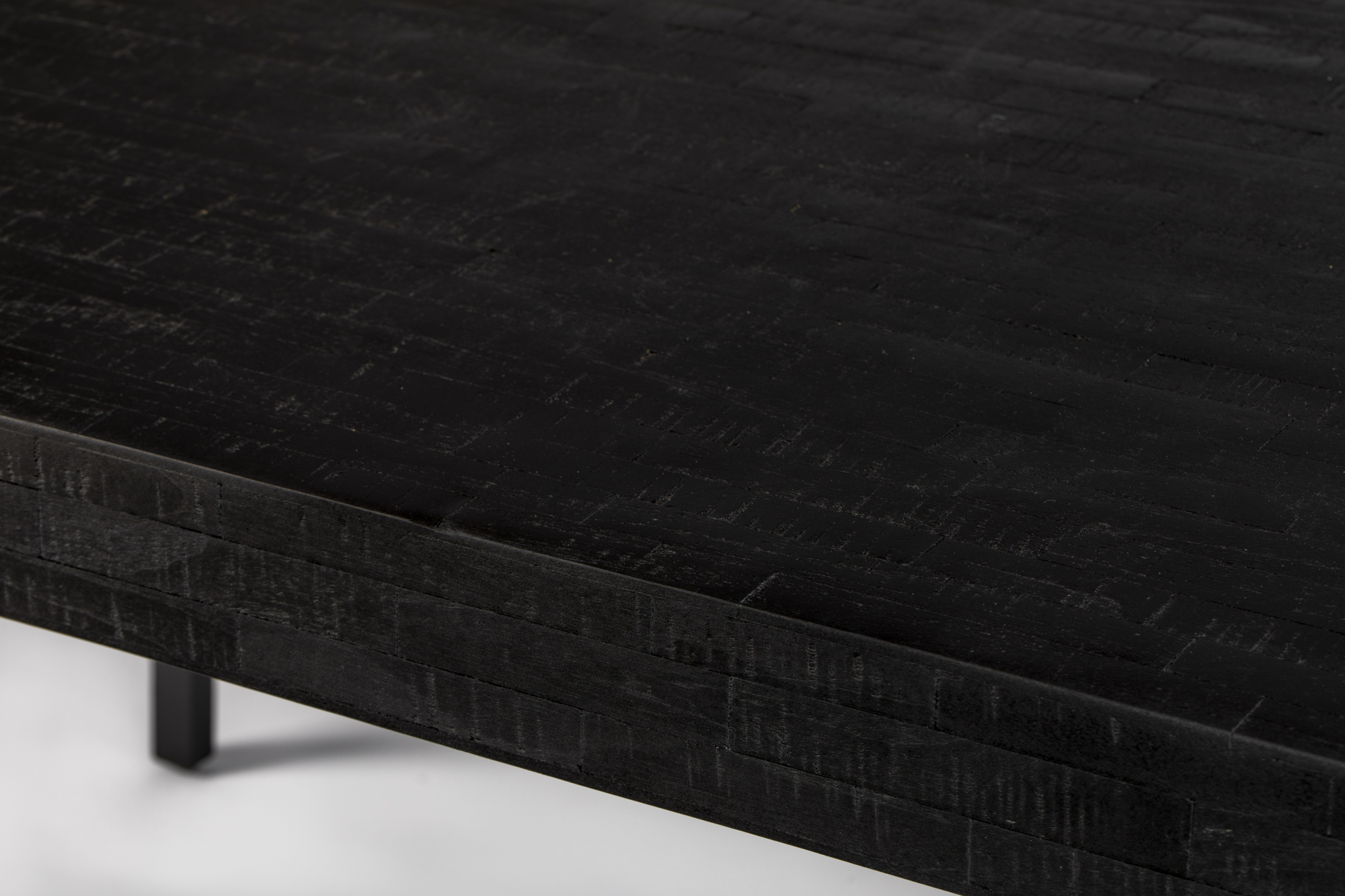 Eettafel Suri zwart 200 x 90 cm