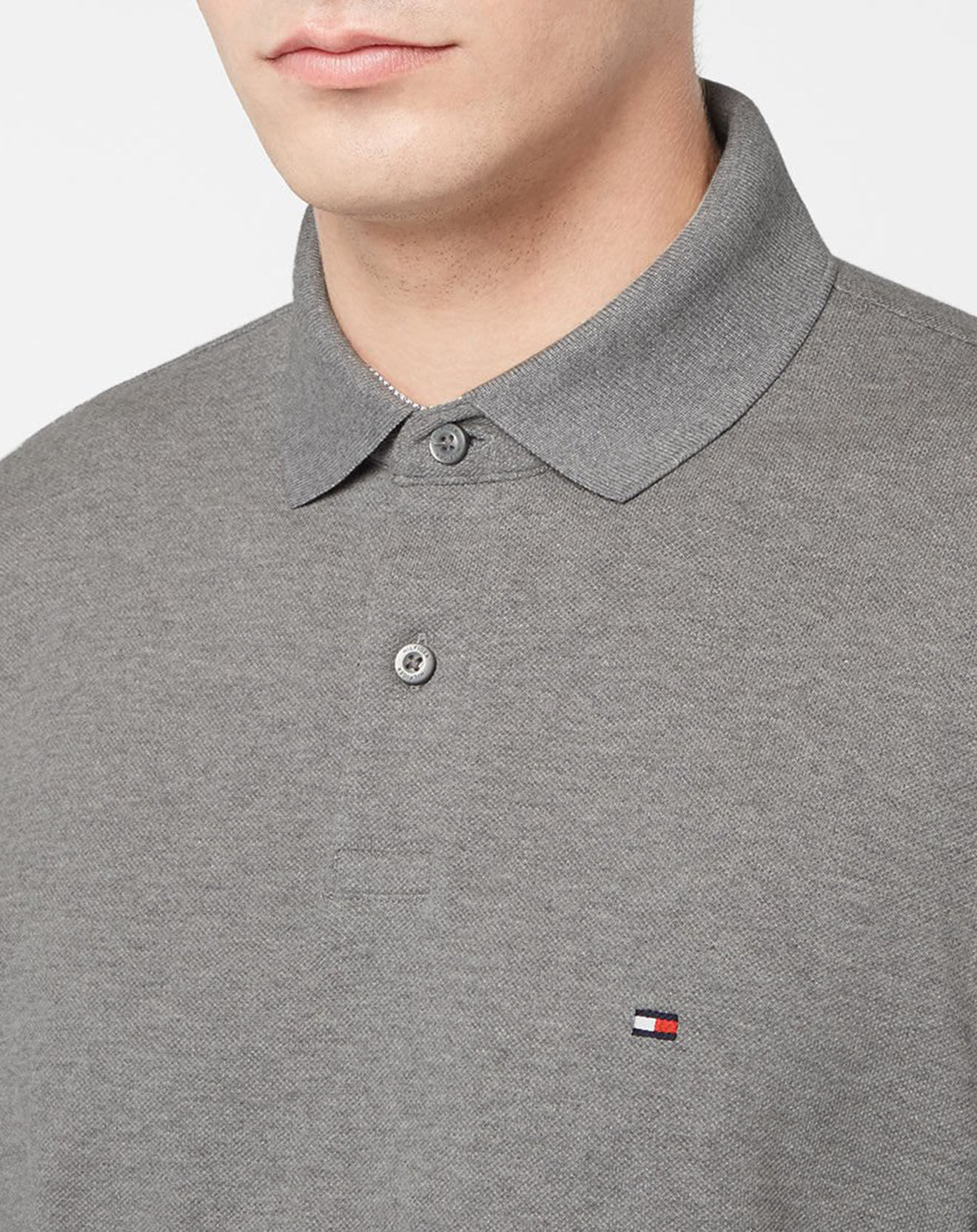 Tommy Hilfiger Polo Regular 1985 gris moyen