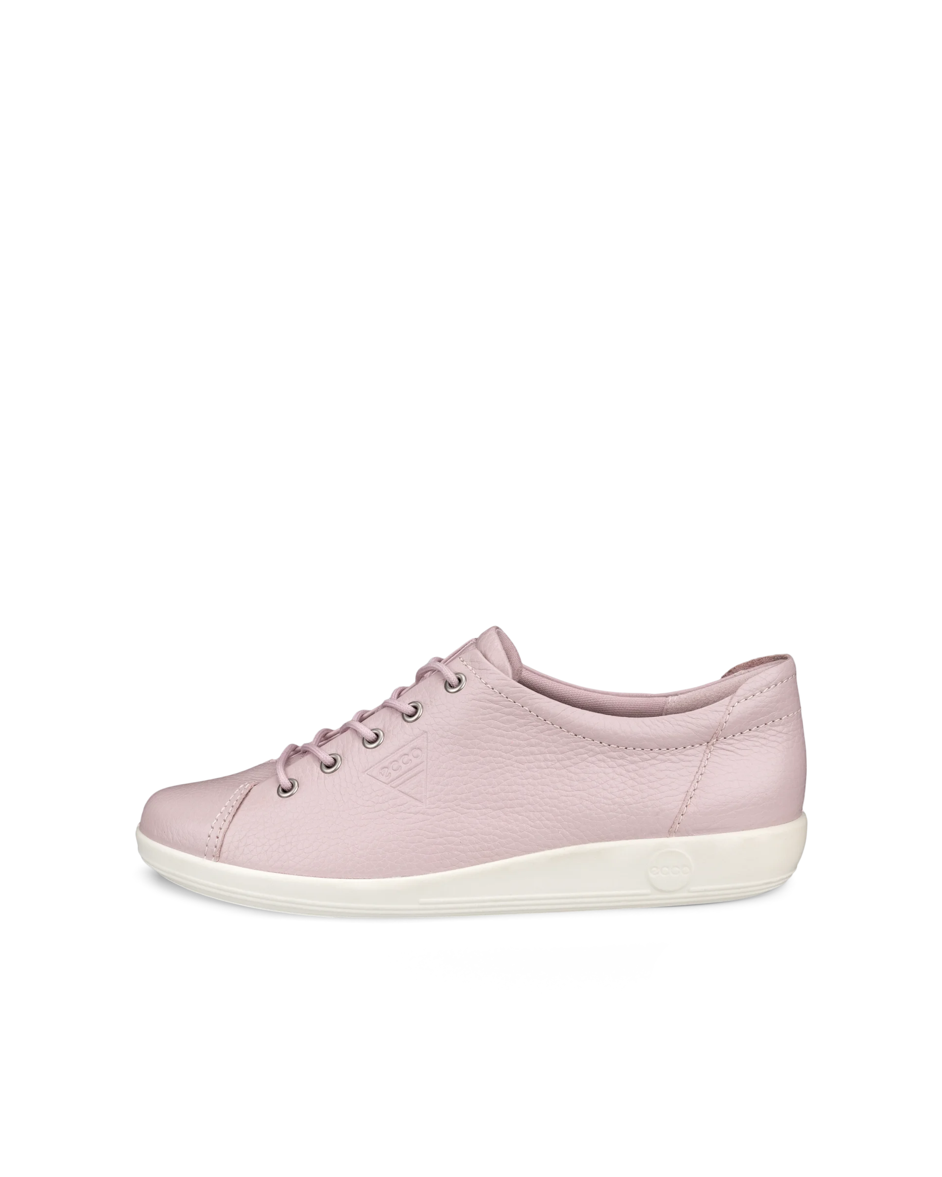 ECCO SOFT 2.0 Damen Ledersneaker Pink