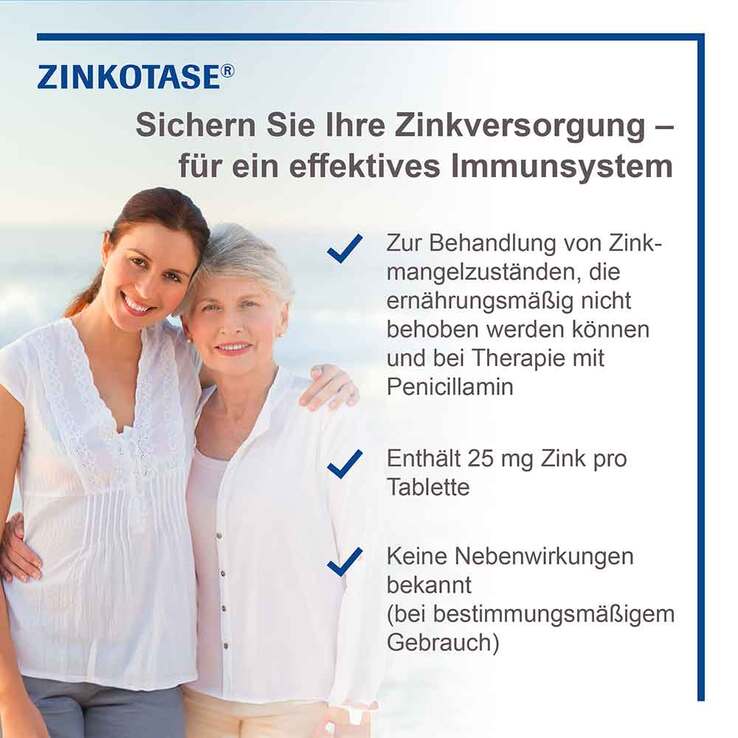 ZINKOTASE® Filmtabletten, 50 St