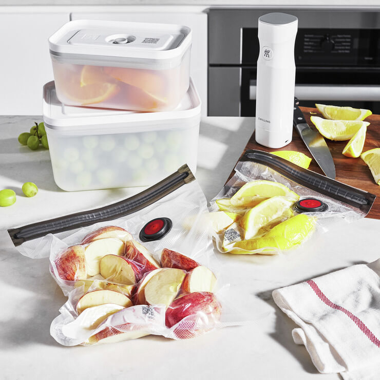 Zwilling Fresh & Save Vakuum startersæt, plastik 7 dele Transparent