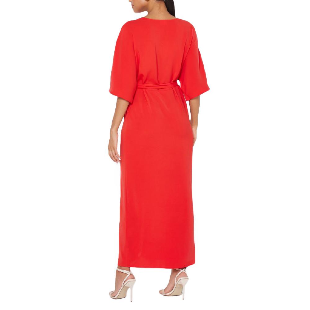 Vila Robe longue Rouge Femme Vila Milena