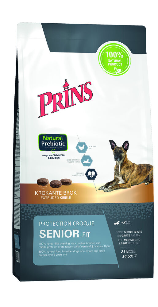 Prins Protection Croque Senior Fit - Hondenvoer - 2 Kilogram - kip