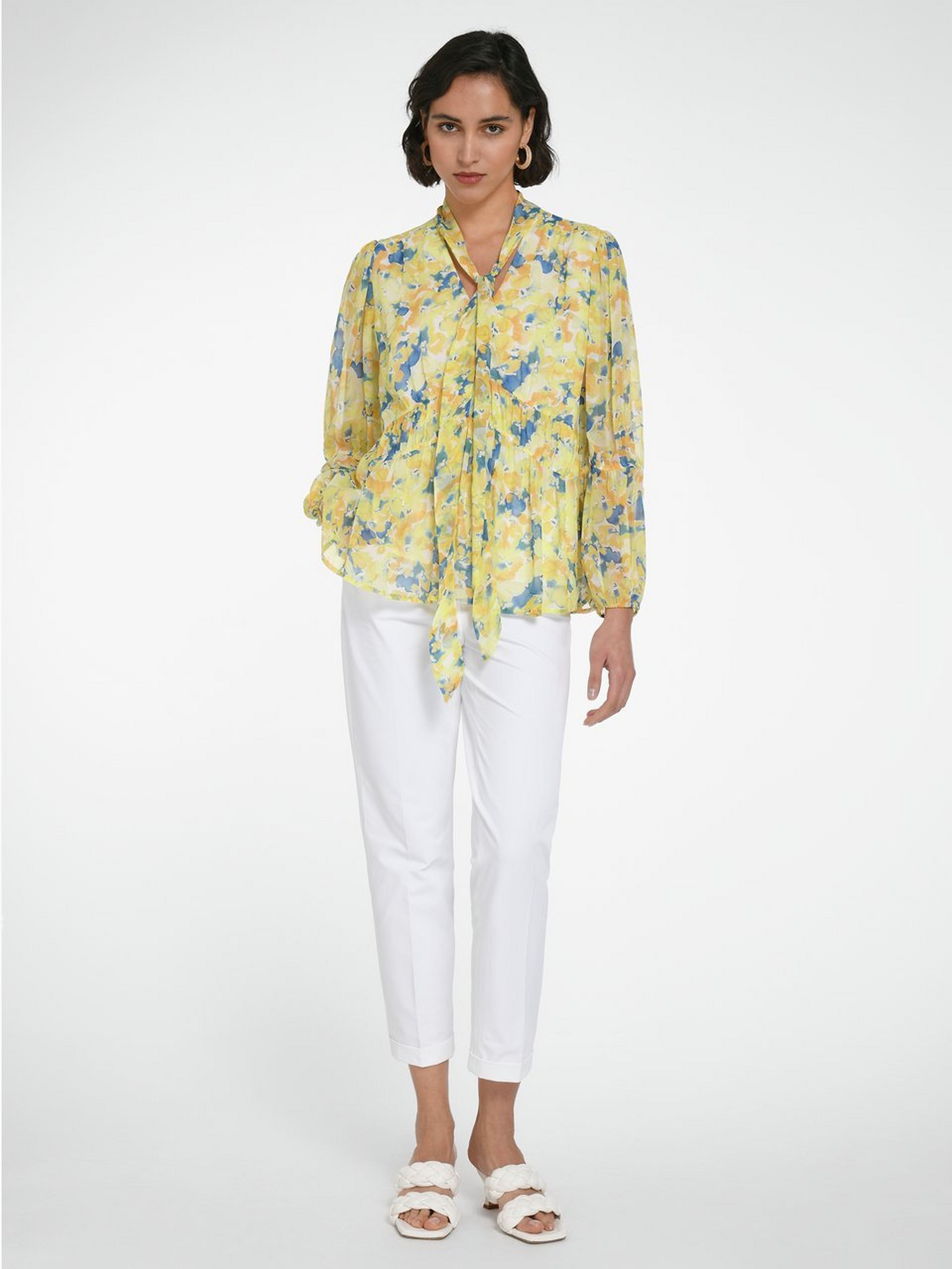 Bluse mit 3/4-Arm