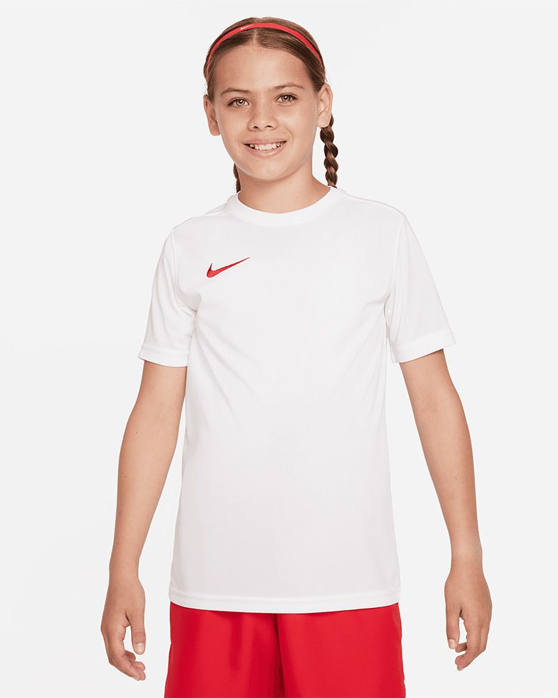 Maillot Nike Park VII Blanc & Rouge pour enfant