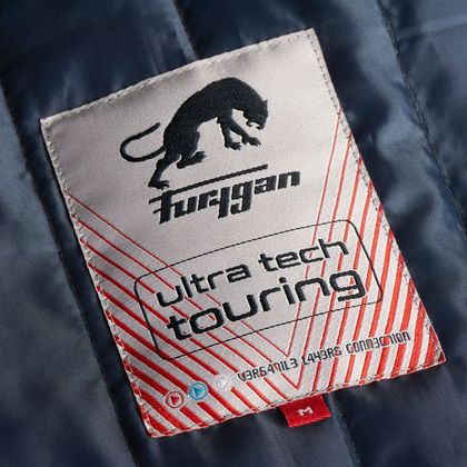 Veste Furygan APALACHES - BLUE PEARL RED - Bleu