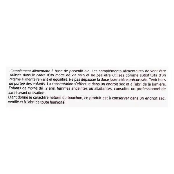 Cápsulas vegetais de dente-de-leão orgânico e ecológico da Nat & Form (200 unidades)
