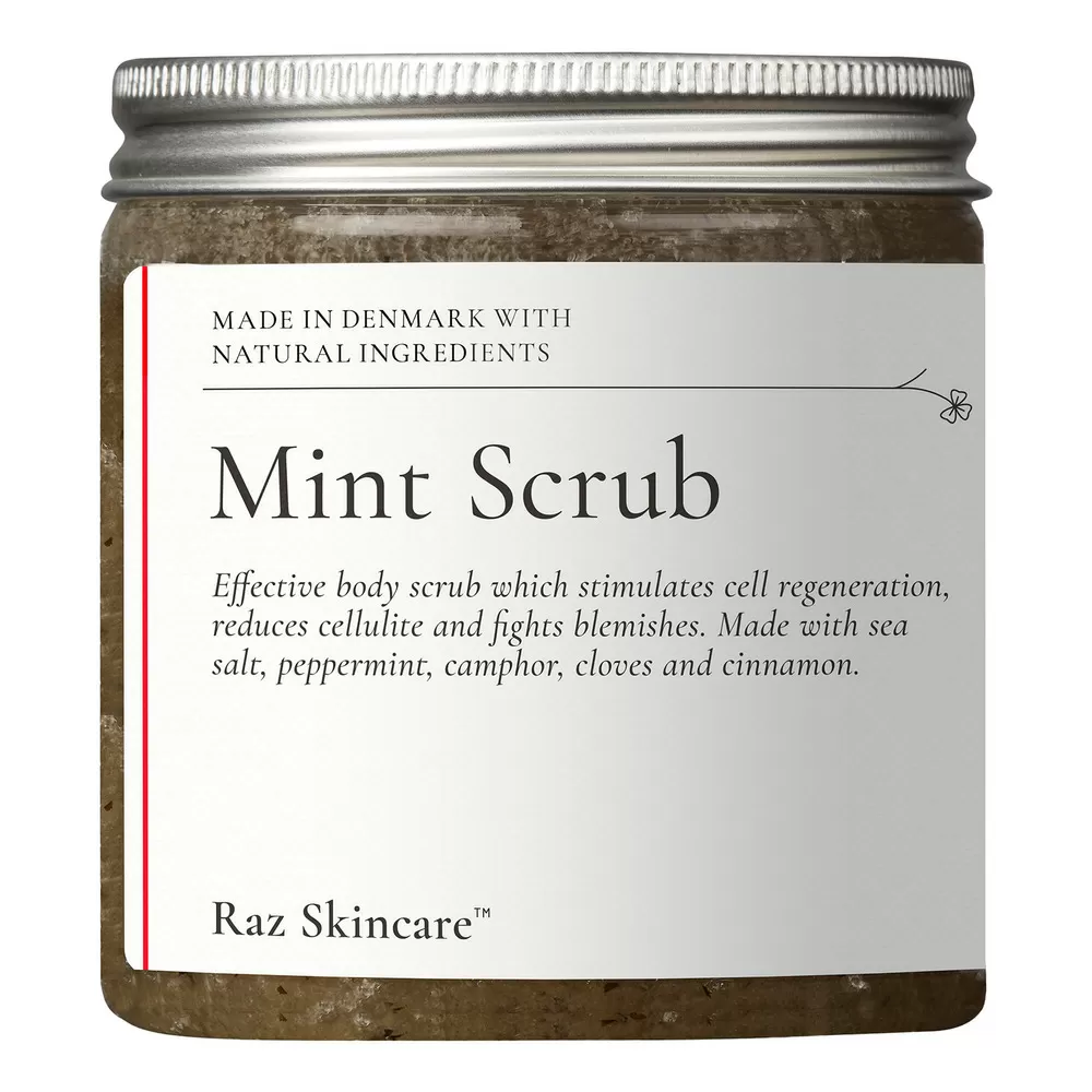 Raz Skincare Mint Scrub - 200 g