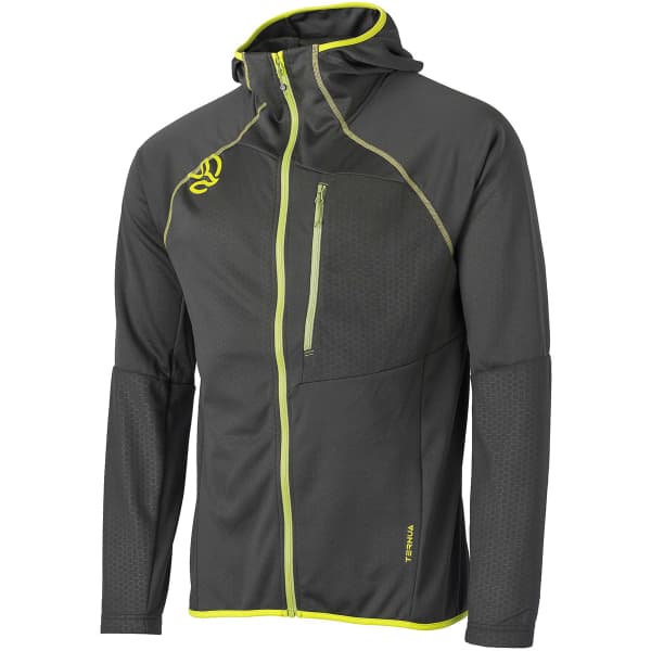 Veste polaire randonnée TERNUA RAKKER 2.0 HOOD JKT M DARK FOREST