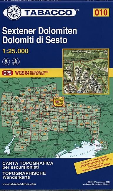 TABACCO - 10 DOLOMITI DI SESTO 1 25 000