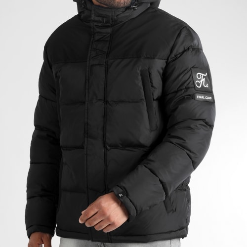 Doudoune Capuche Dark Interstellar 0015 Noir