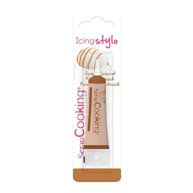 Stylo de glaçage - Caramel - 20 g Scrapcooking