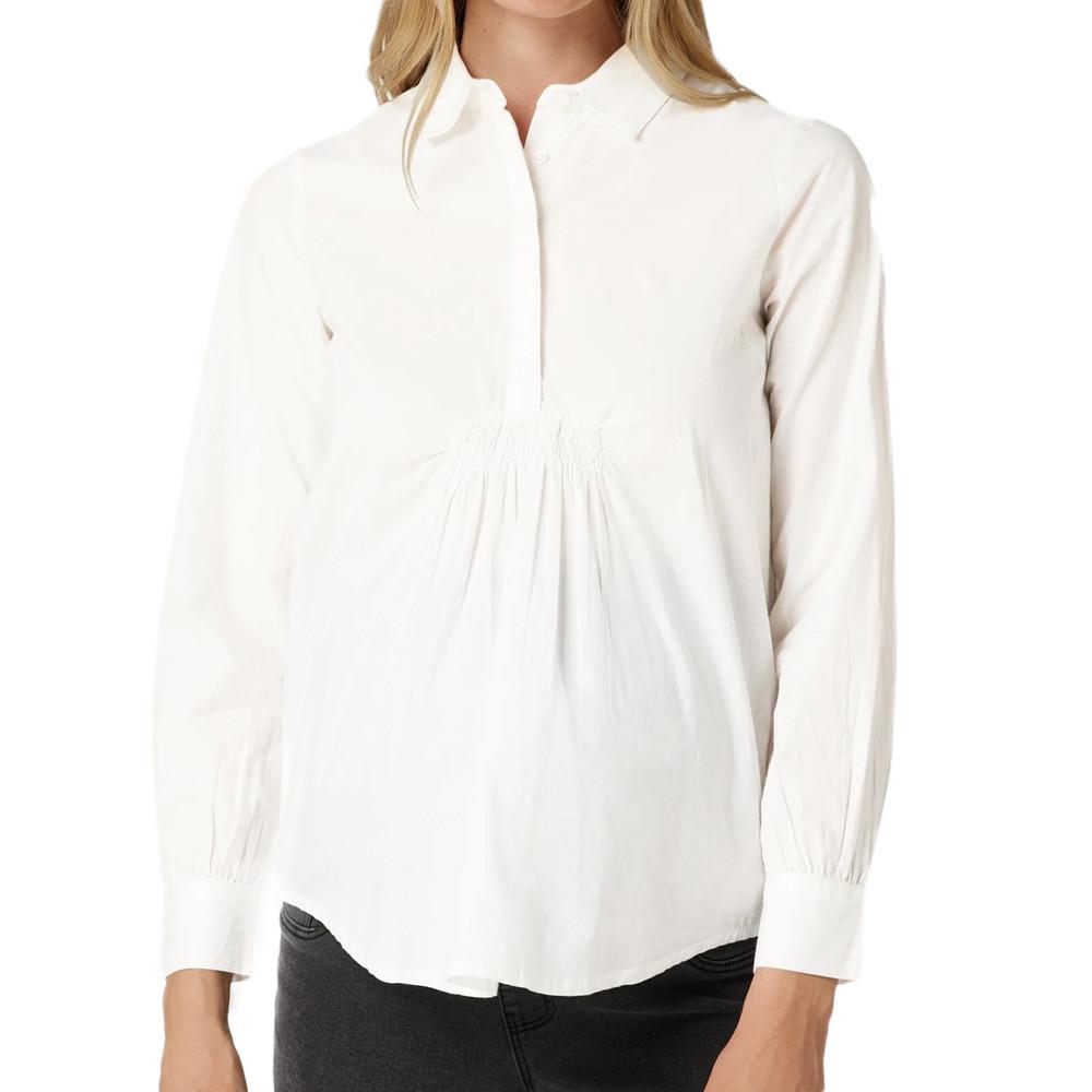 Mamalicious Blouse Blanche Femme Mamalicious Leticia
