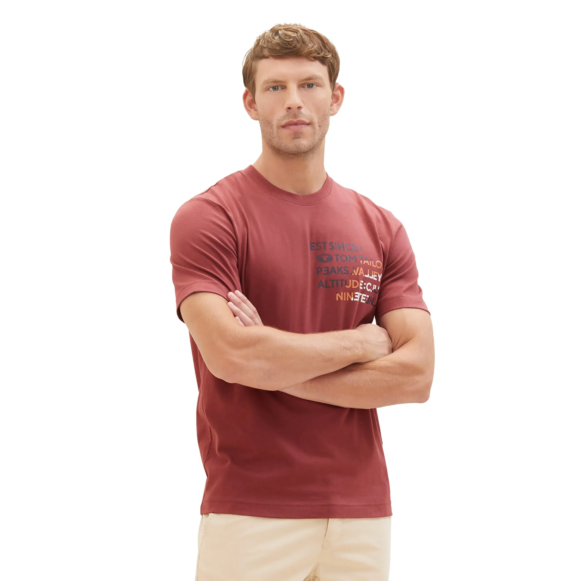 Herren T-Shirt mit kleinem Print