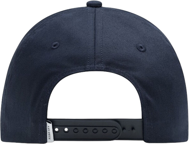 Les Deux Encore Organic Baseball Cap Dark navy/dark ochre