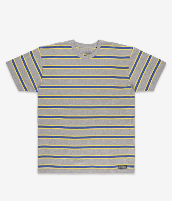 skatedeluxe Striped T-Shirt (grey yellow)