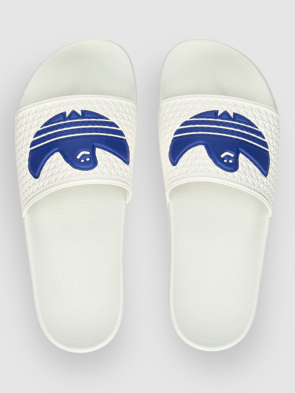adidas Skateboarding Shmoofoil Slide Sandals cwhite/royblu/cwhite