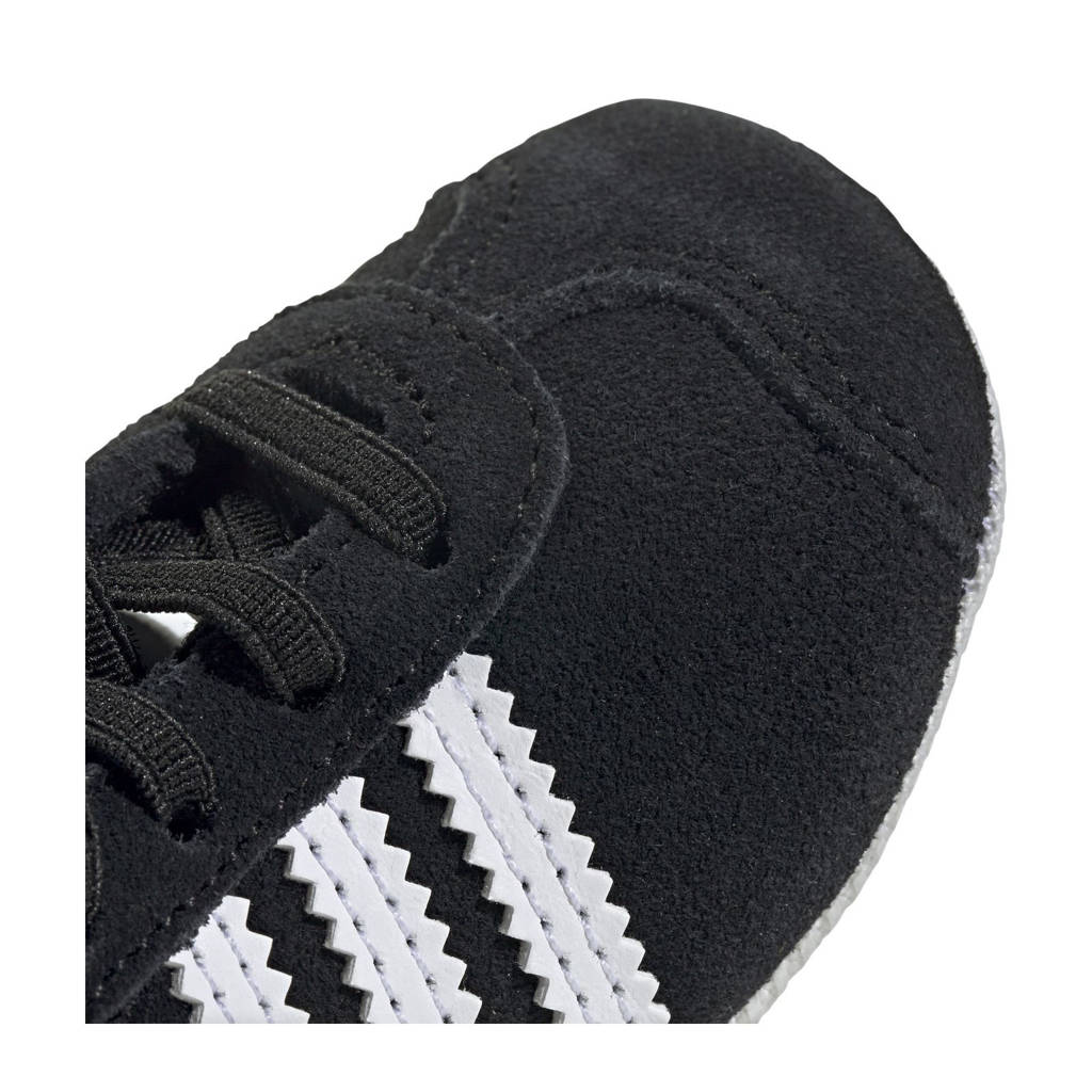 adidas Gazelle Cribbaby sneakers zwart/wit