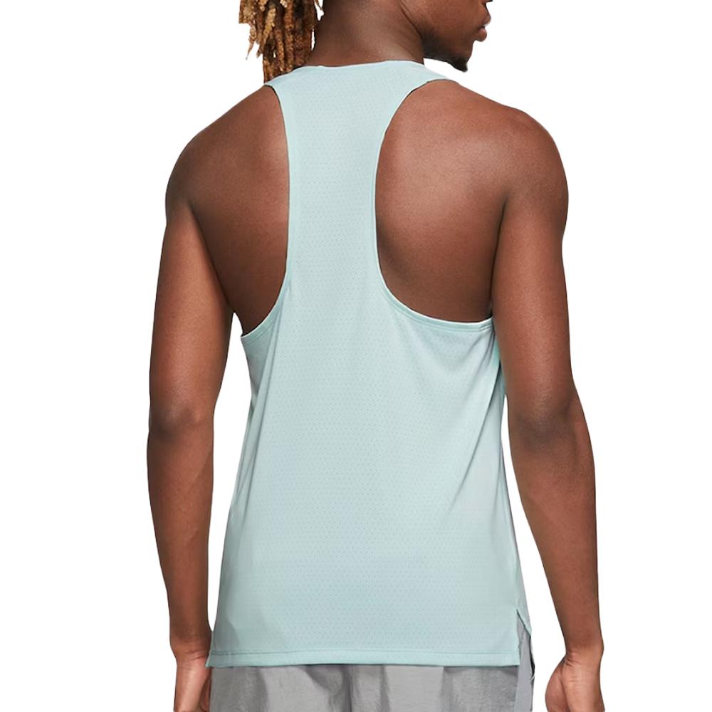 Nike Débardeur de Sport Bleu Ciel Homme Nike Fast Singlet