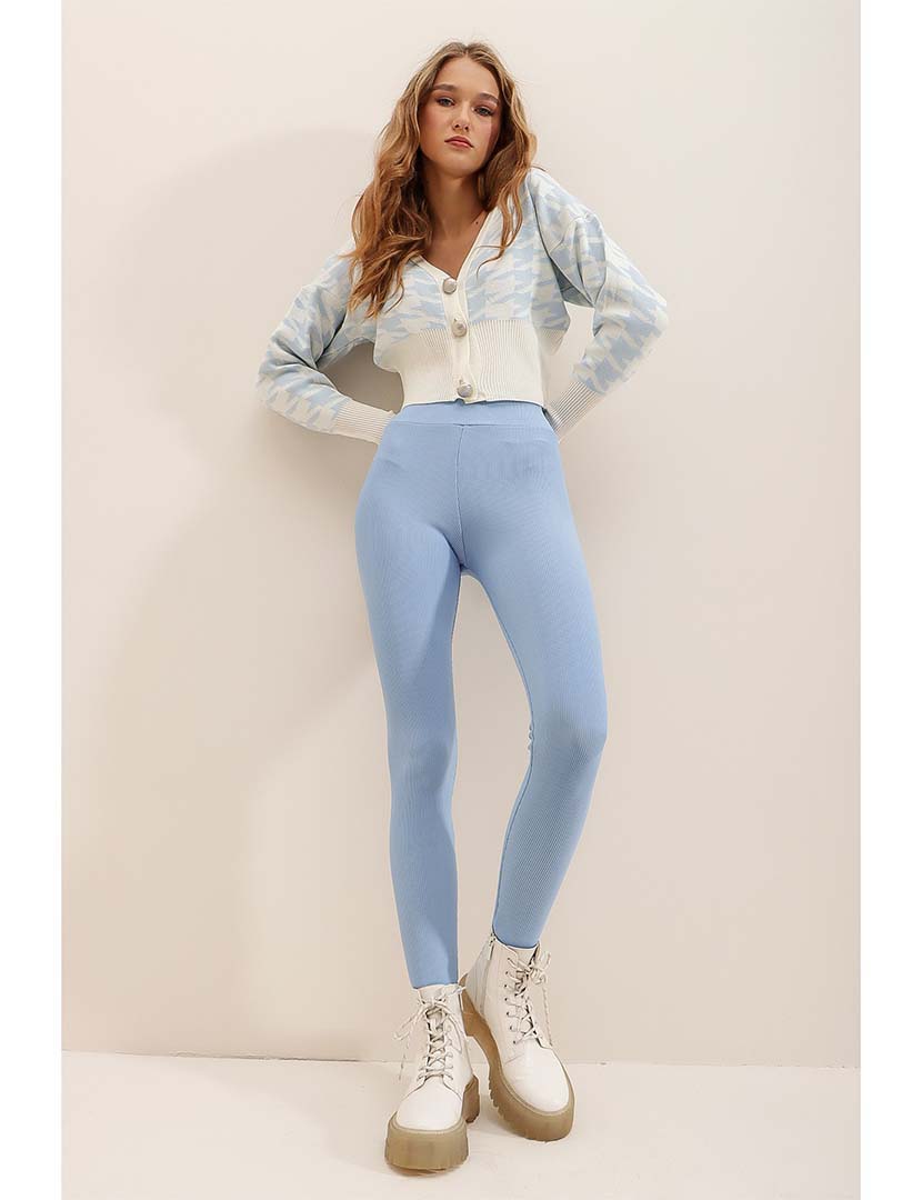 Women's Blue Leggings
