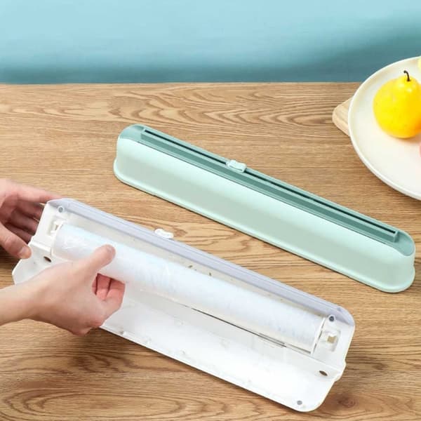 Plastfolie aluminiumsfolie dispensere kutt med sugekopper