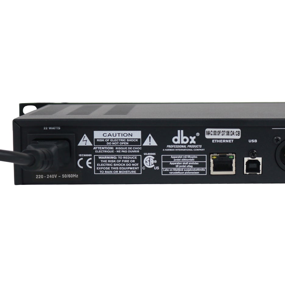 DBX DriveRack PA2 multifunctionele luidsprekerprocessor