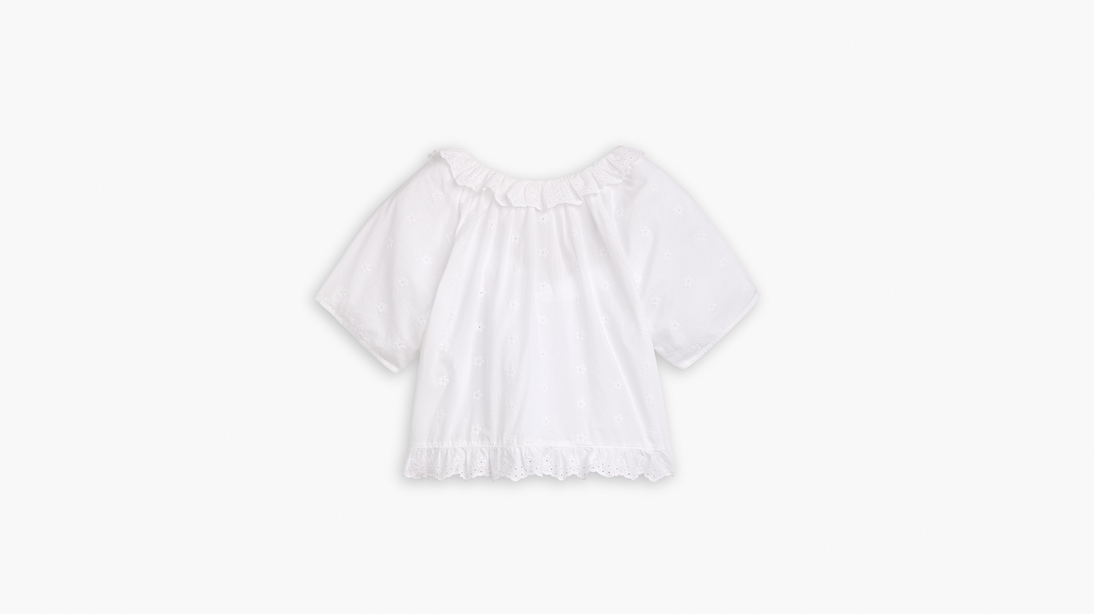 Blouse manche courte Lyka - Bright White - Blanc