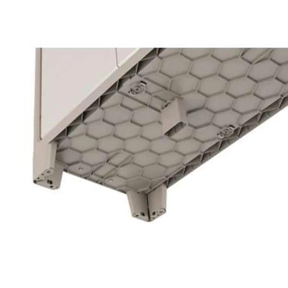 Keter Gulliver Lage Kast - 2 Planken - 80x44x100 cm - zand/beige