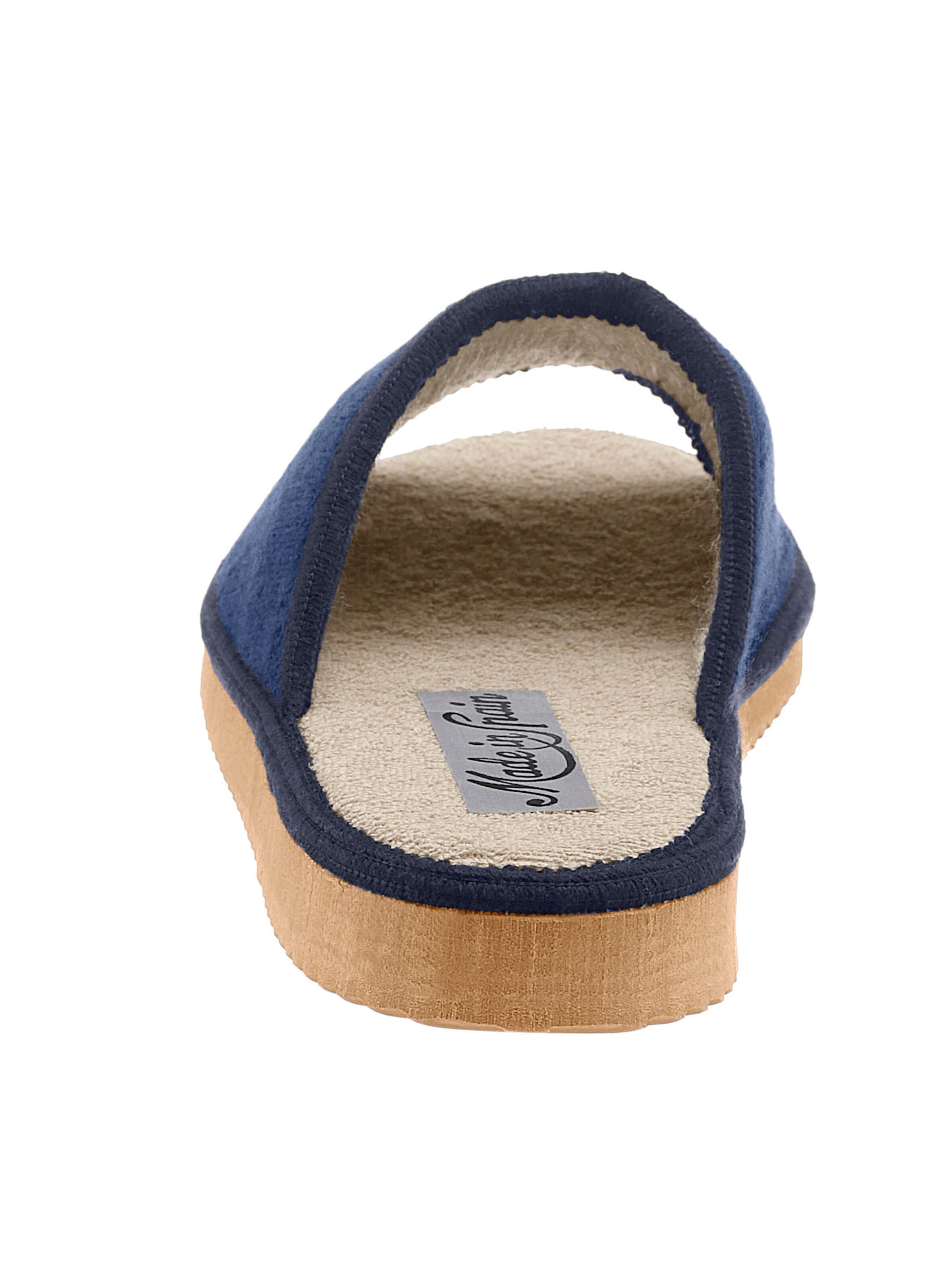 Pantoffel in marine