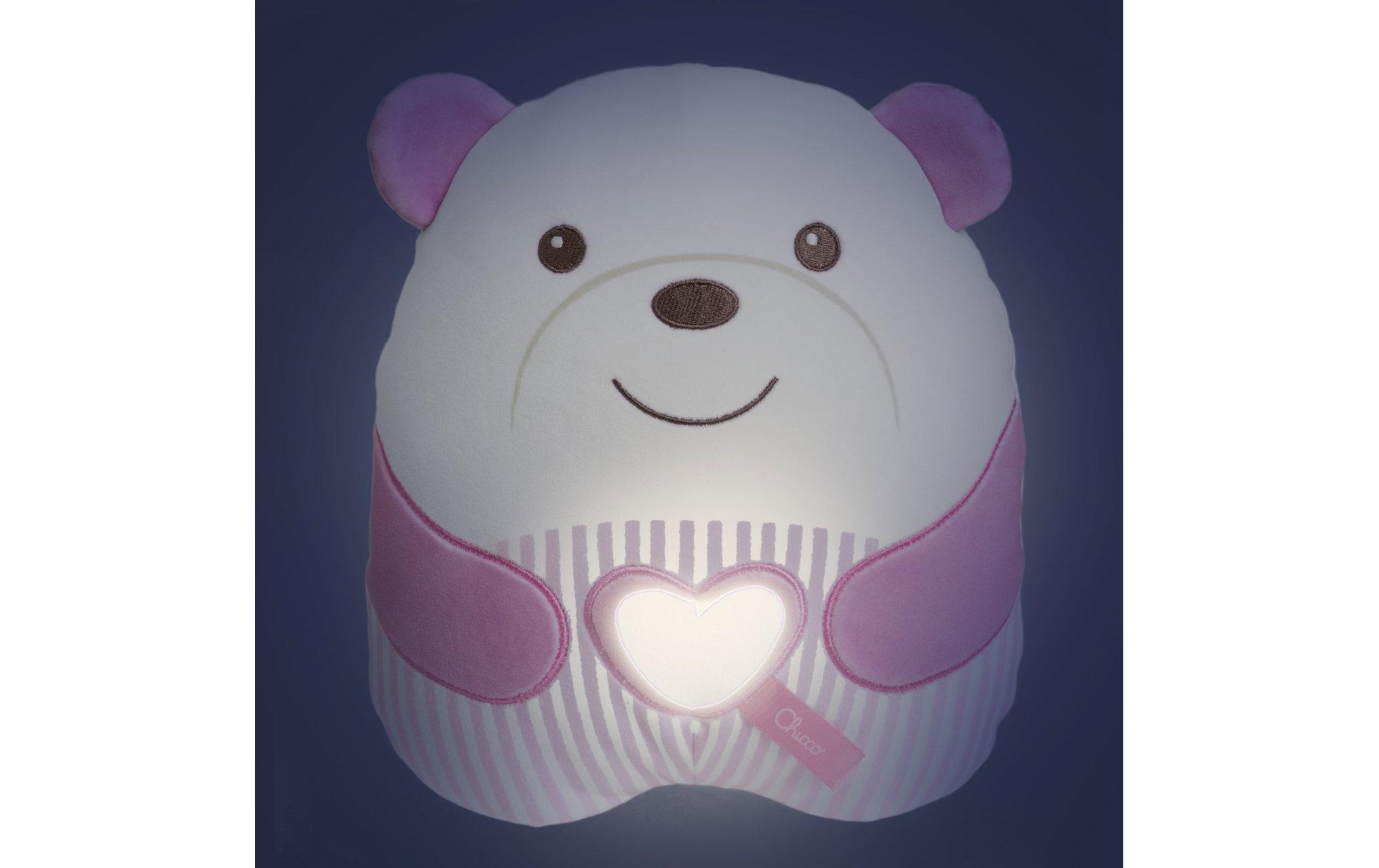 Spieluhr Kuschelbär pinkSüsses Kuscheltier