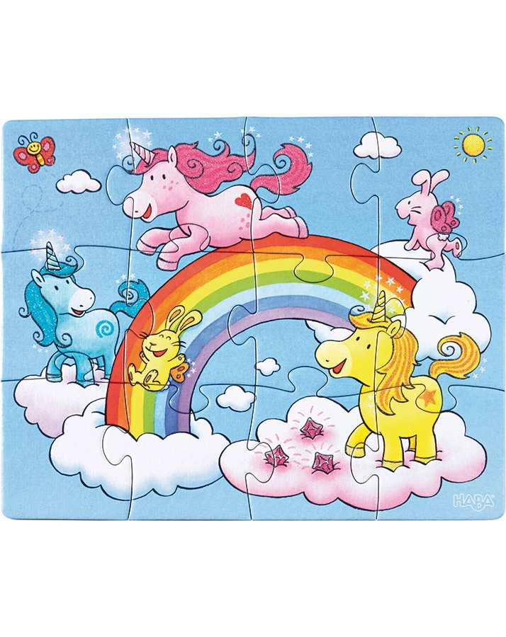 Puzzle – Einhorn Glitzerglück 12- bis 18-teilig