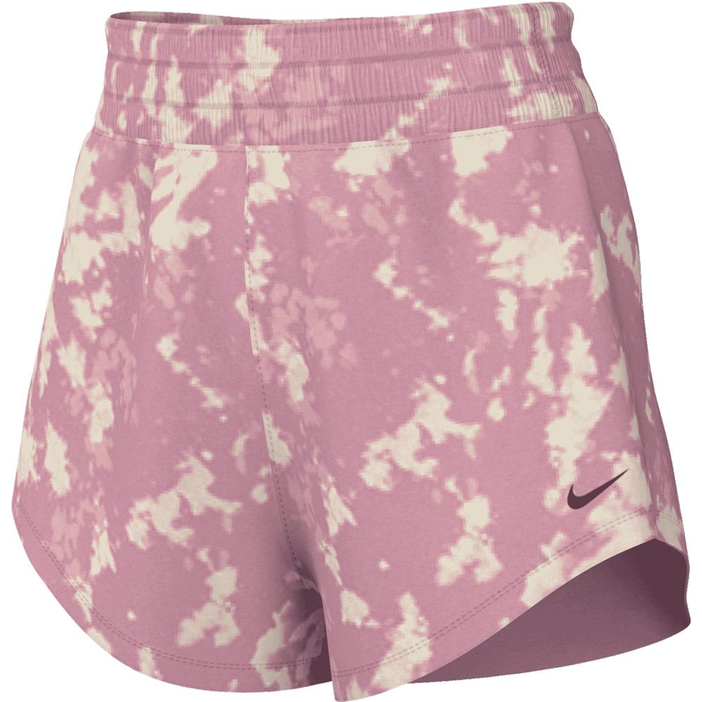 Nike One Dri-Fit Mid-Waist 3 Shorts Damen elemental pink