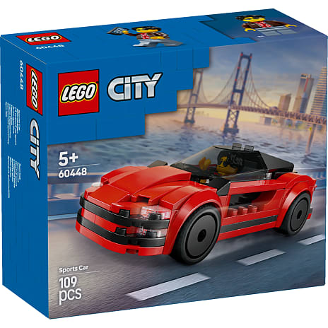 LEGO City Rød sportsvogn Legetøjssæt med superbil 60448