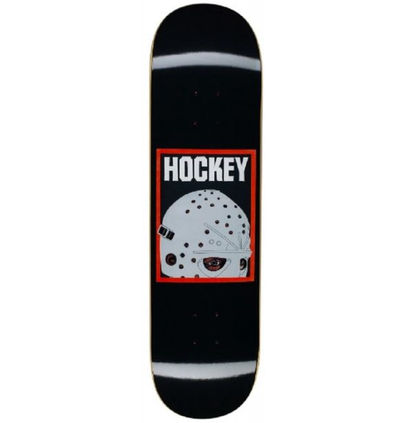Hockey Half Mask Black 8.25