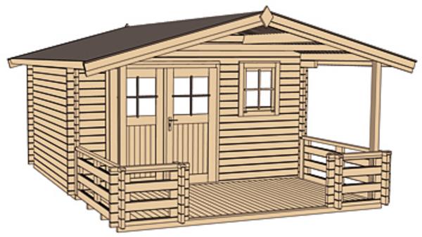 Weka Gartenhaus 136 B