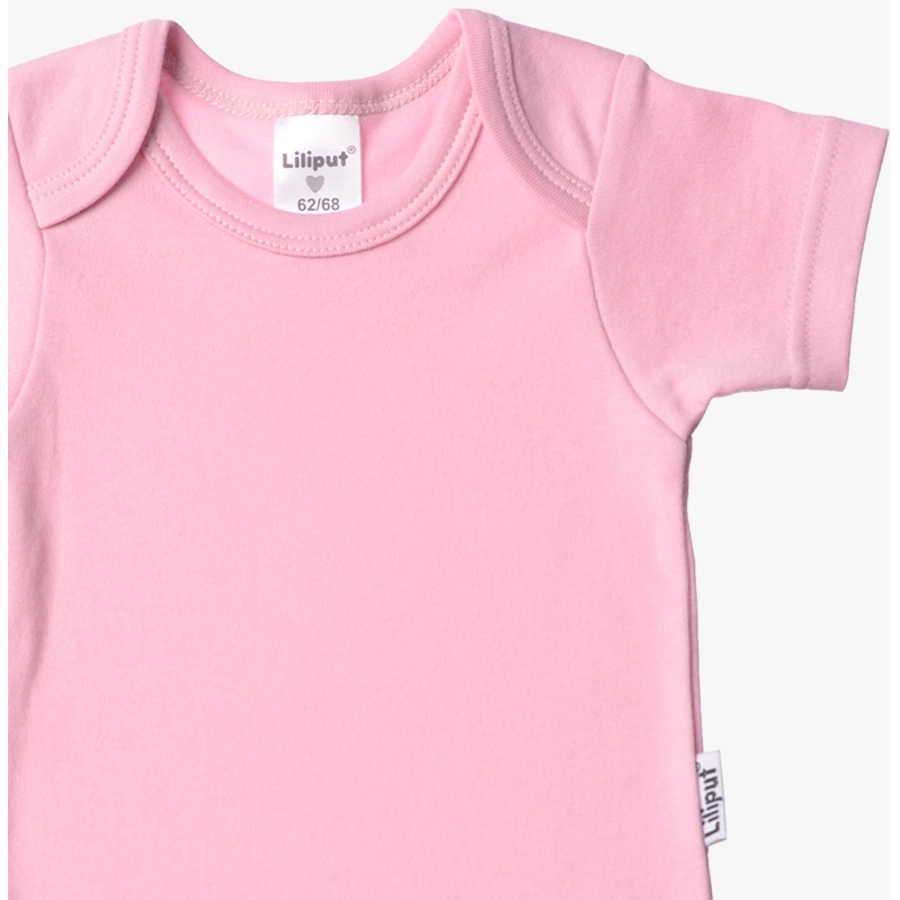 Liliput Kurzarmbody 2er-Set rosahimbeere