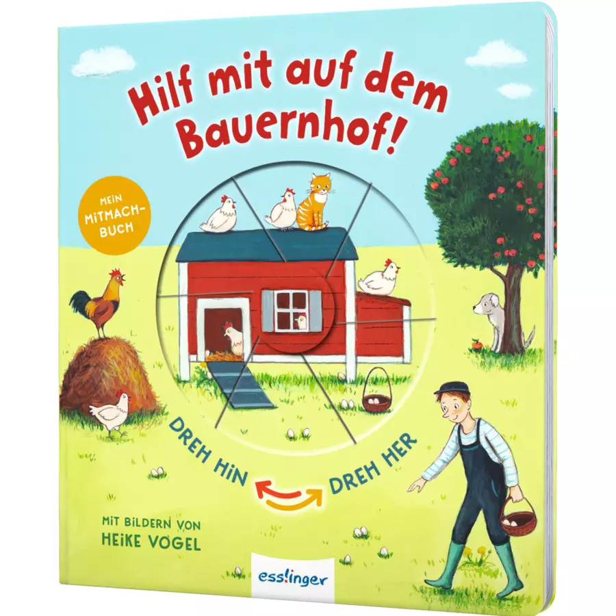Thienemann Dreh hin – Dreh her: Hilf mit auf dem Bauernhof!