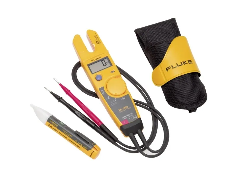 FLUKE T5-H5-1AC-sæt, består af T5-1000 elektriske testere, Hulster H5 og spændingstester 1AC