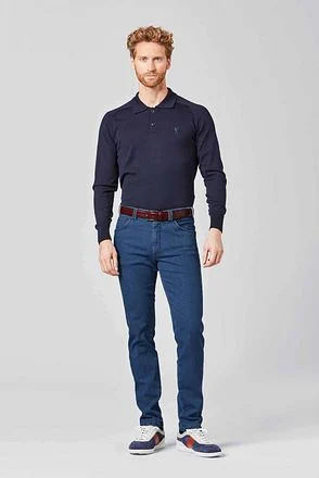Meyer Jeans Dublin Blauw 1271412200-16 kopen