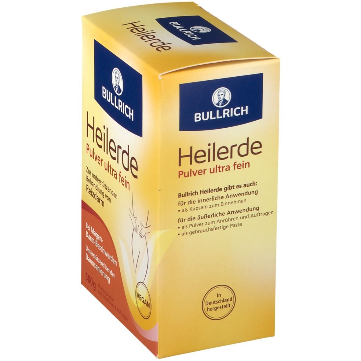 Bullrich Heilerde Pulver ultra fein