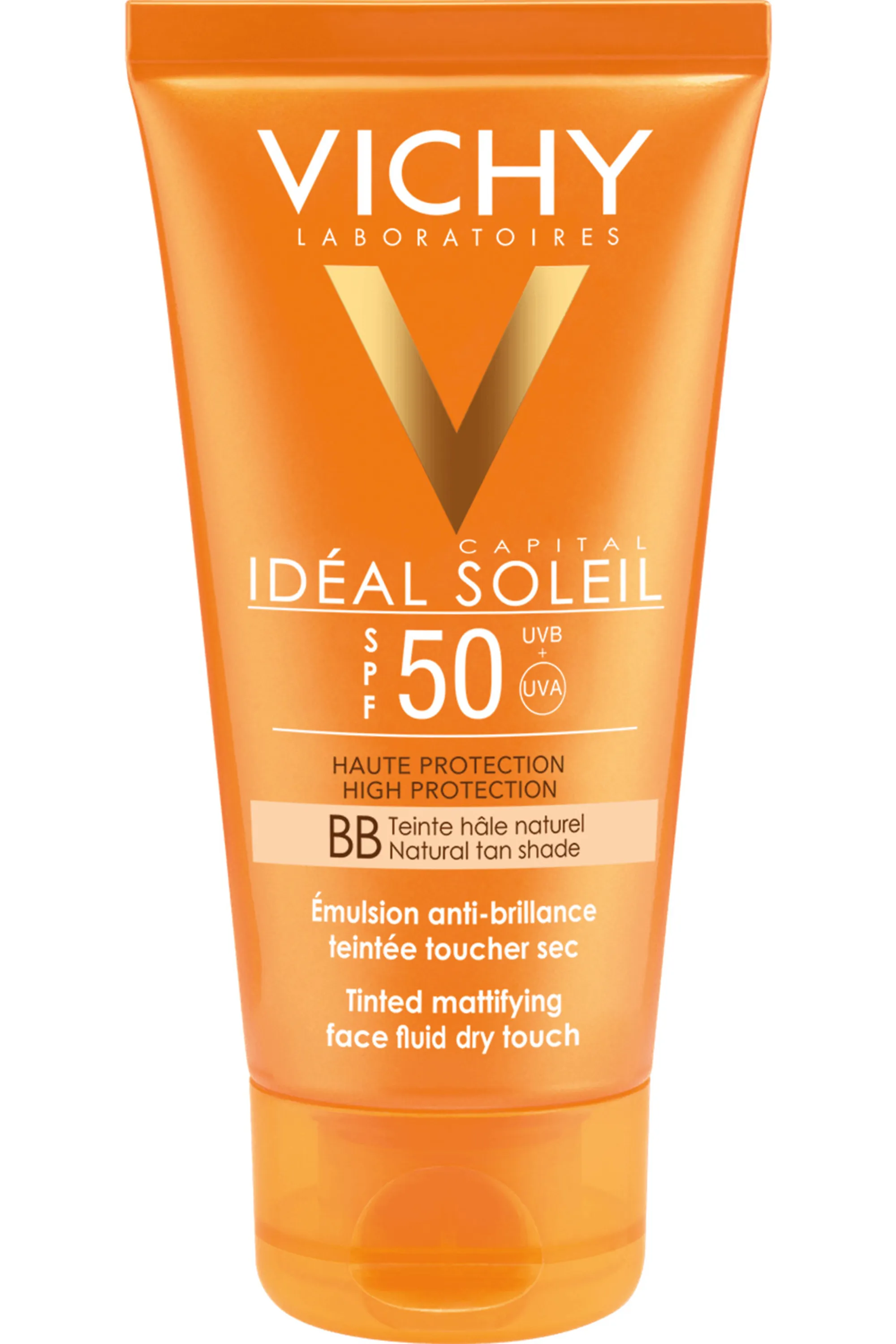 Vichy BB émulsion toucher sec teintée SPF50 Idéal Soleil-50.0 ml