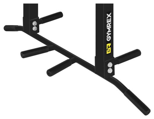 Barre de traction murale fitness musculation sport 100 cm noir