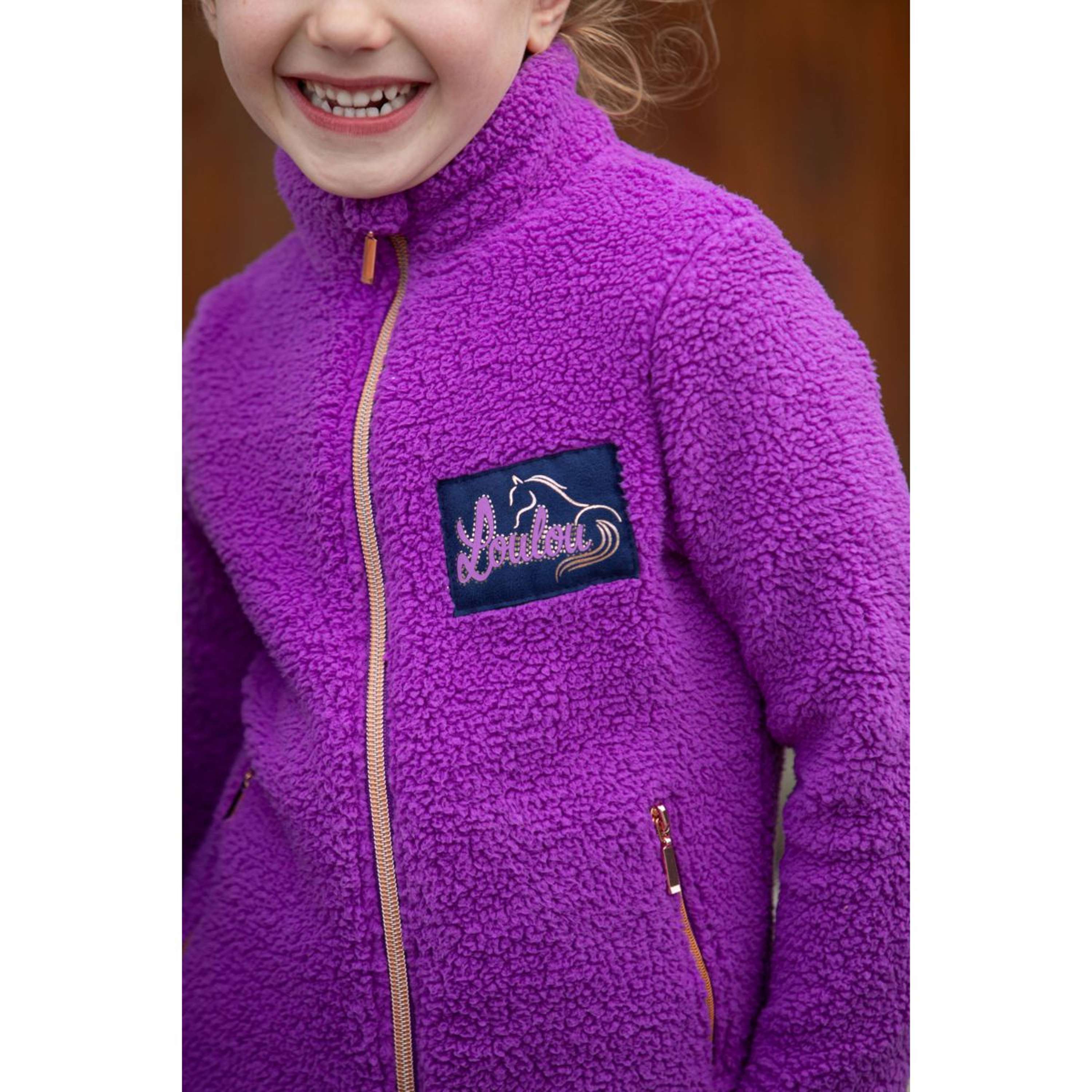 Harry's Horse Vest Loulou Jaimy Bright Violet